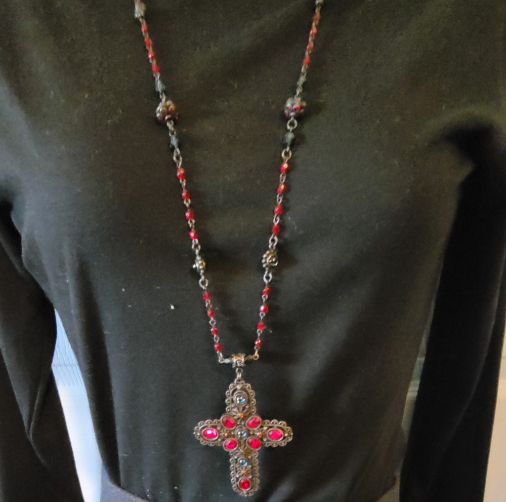 Sweet Romance Bohemian Cross Pendant